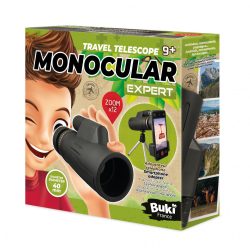   Binoclu monocular profesional cu trepied și suport mobil, 12x20 mm BUKI