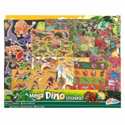 Mega set de autocolante, Dinosaurs Grafix